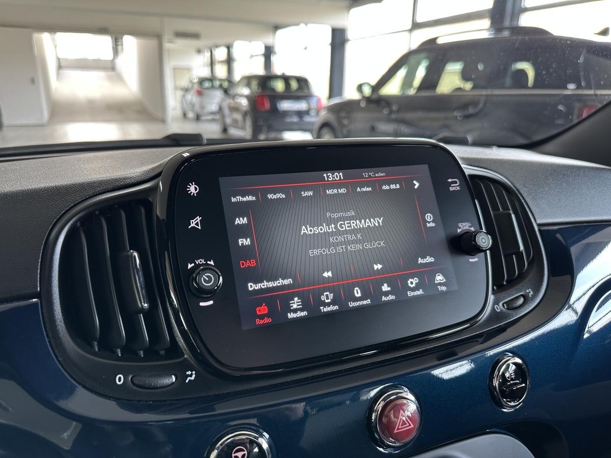 Fiat 500 1.0 Mild Hybrid Dolcevita Pannodach Klima
