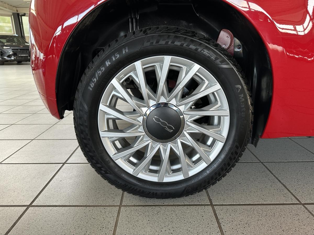 Fiat 500 1.0 Mild Hybrid Dolcevita Pannodach Allwetterreifen