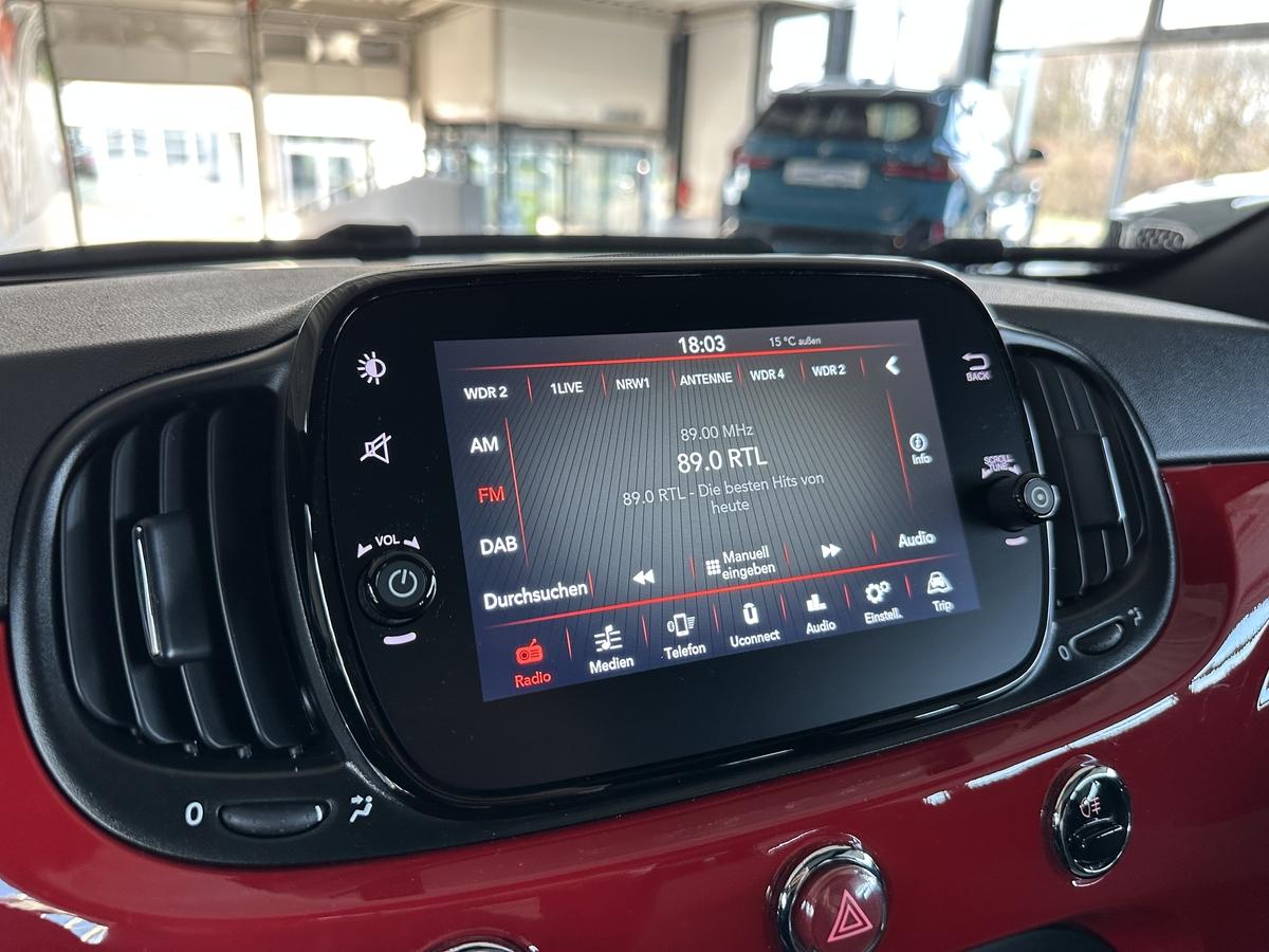 Fiat 500 1.0 Mild Hybrid Dolcevita Pannodach Allwetterreifen