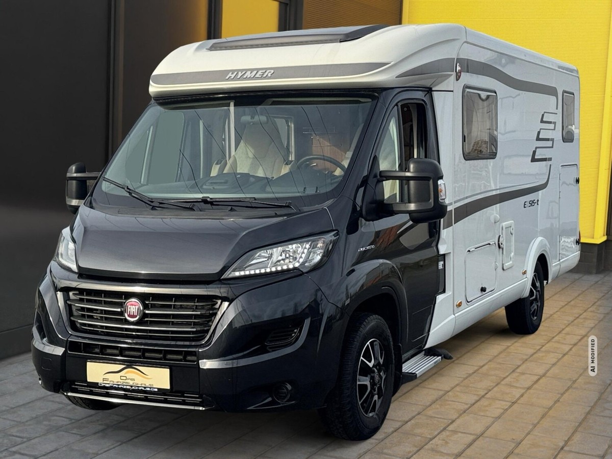 HYMER / ERIBA / HYMERCAR Exis-t 588 Sat TV+Markise+Efoy+Fahrradträger