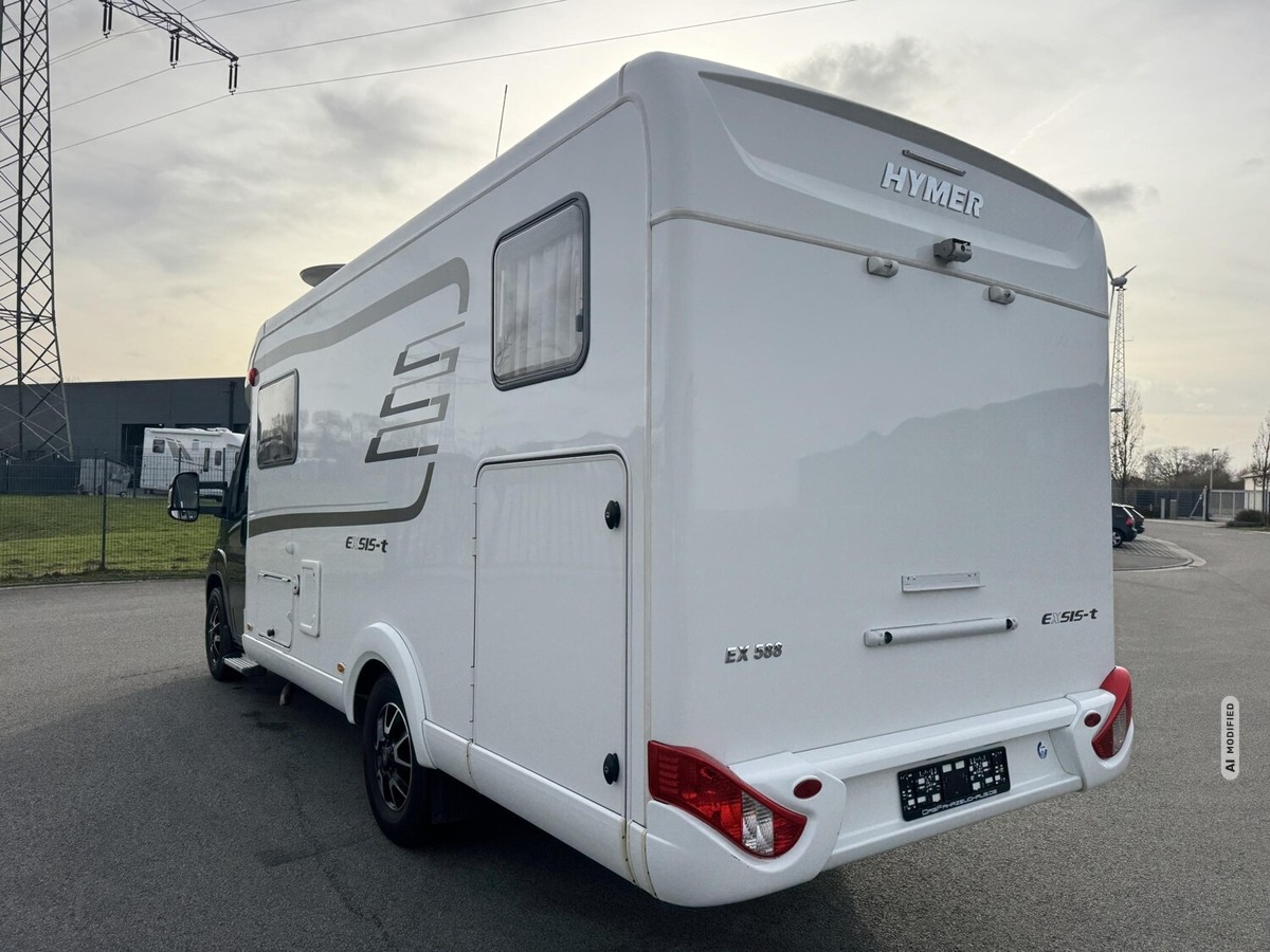 HYMER / ERIBA / HYMERCAR Exis-t 588 Sat TV+Markise+Efoy+Fahrradträger
