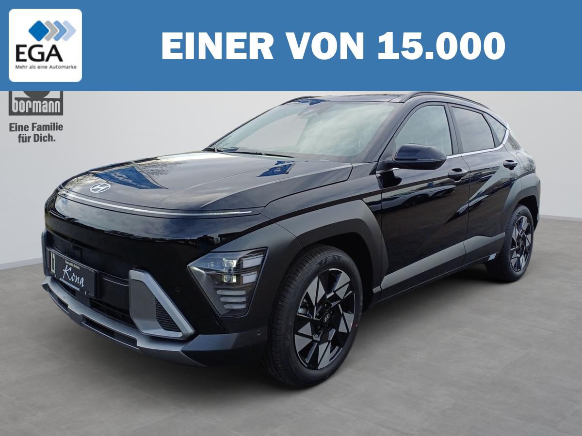 Hyundai KONA 1.6 T-GDI 7-DCT Prime 4WD Schiebed. Navi LED App Sitzh.