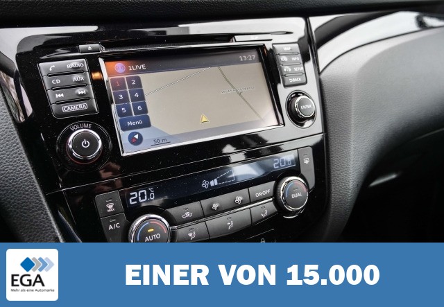 Nissan Qashqai Acenta Navi Mehrzonenklima DAB Ambientebeleuchtung SHZ Spurhalteass. Fer