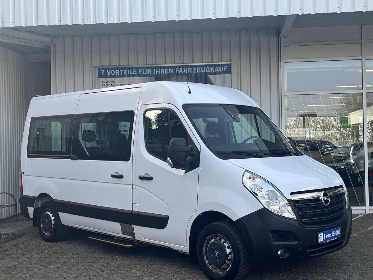 Opel Movano B L2H2 2.3*9 SITZE*AHK*STANDHEIZUNG*SHZ*TEMPOMAT*PDC