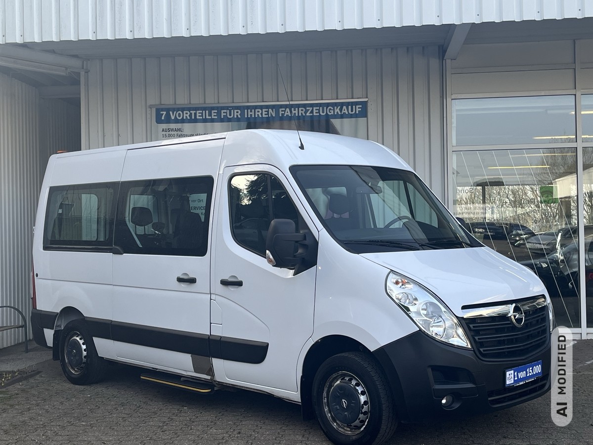 Opel Movano B L2H2 2.3*9 SITZE*AHK*STANDHEIZUNG*SHZ*TEMPOMAT*PDC