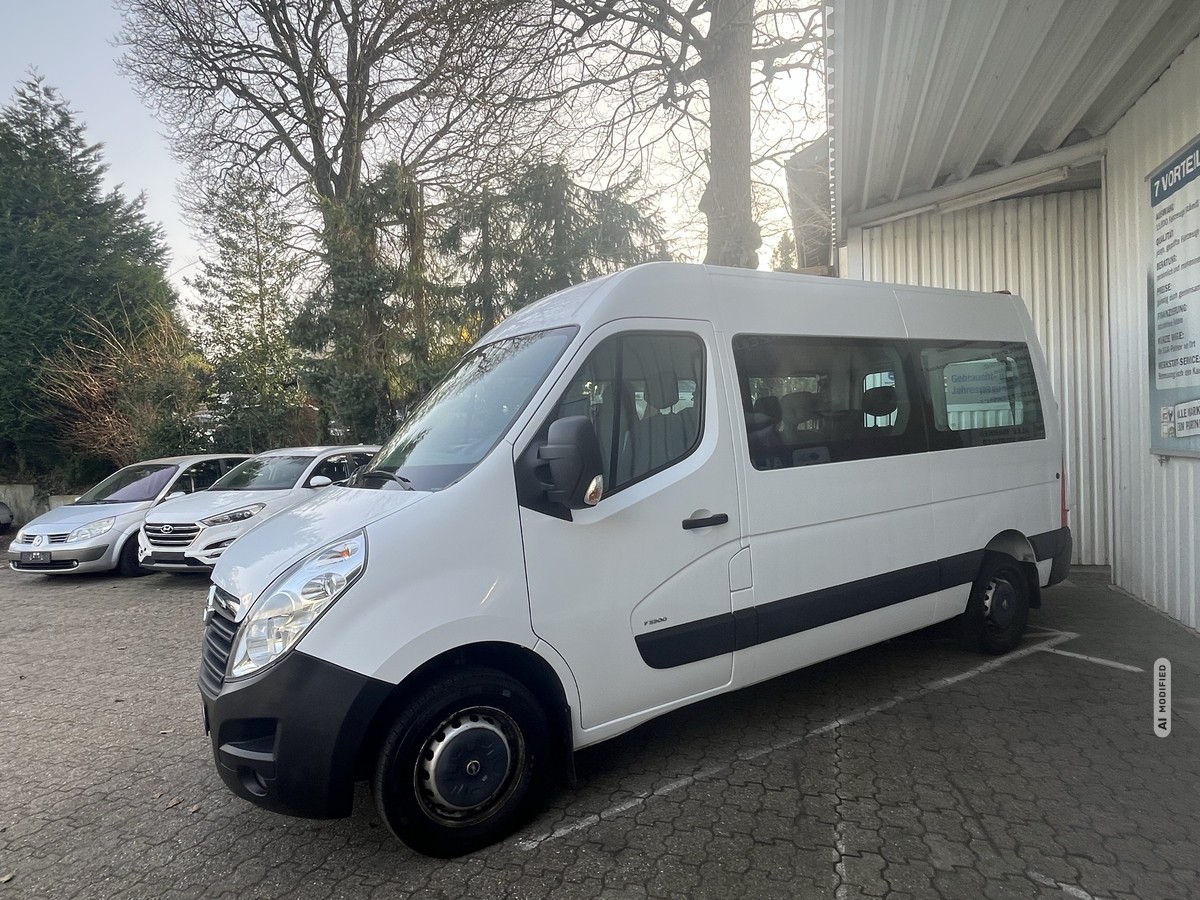 Opel Movano B L2H2 2.3*9 SITZE*AHK*STANDHEIZUNG*SHZ*TEMPOMAT*PDC