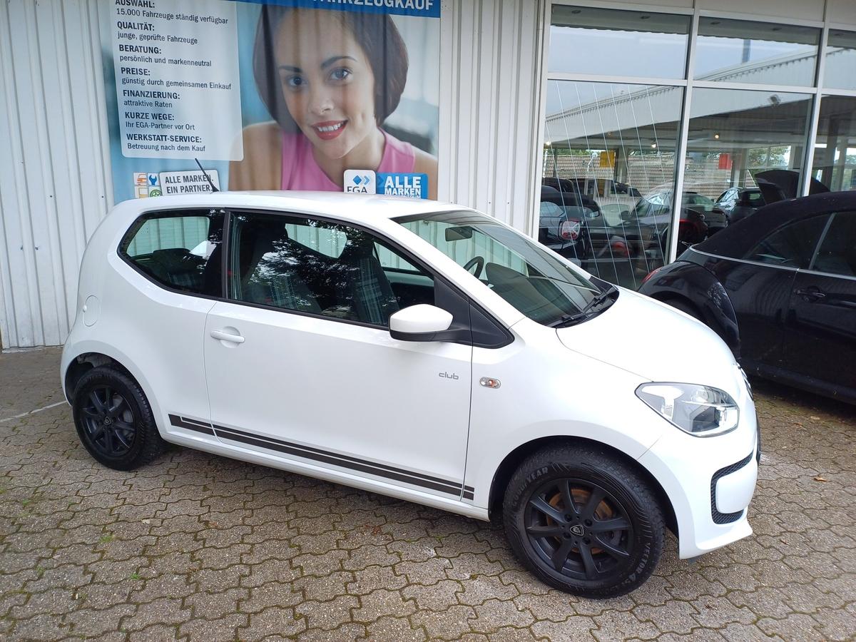 Volkswagen up! 1.0 club up! KLIMA*FB-ZV*EFH*ALLWETTER*ALU*NUR 63 TKM*