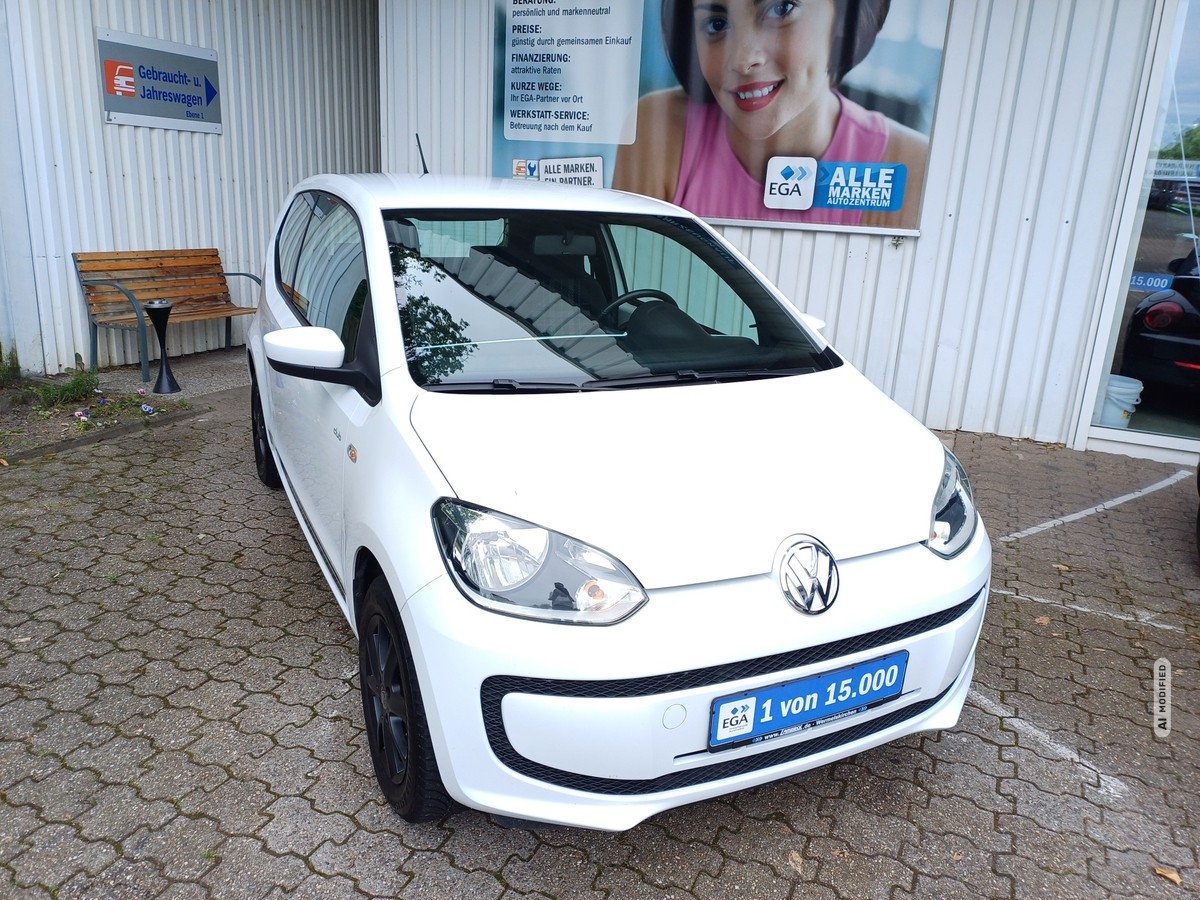 Volkswagen up! 1.0 club up! KLIMA*FB-ZV*EFH*ALLWETTER*ALU*NUR 63 TKM*