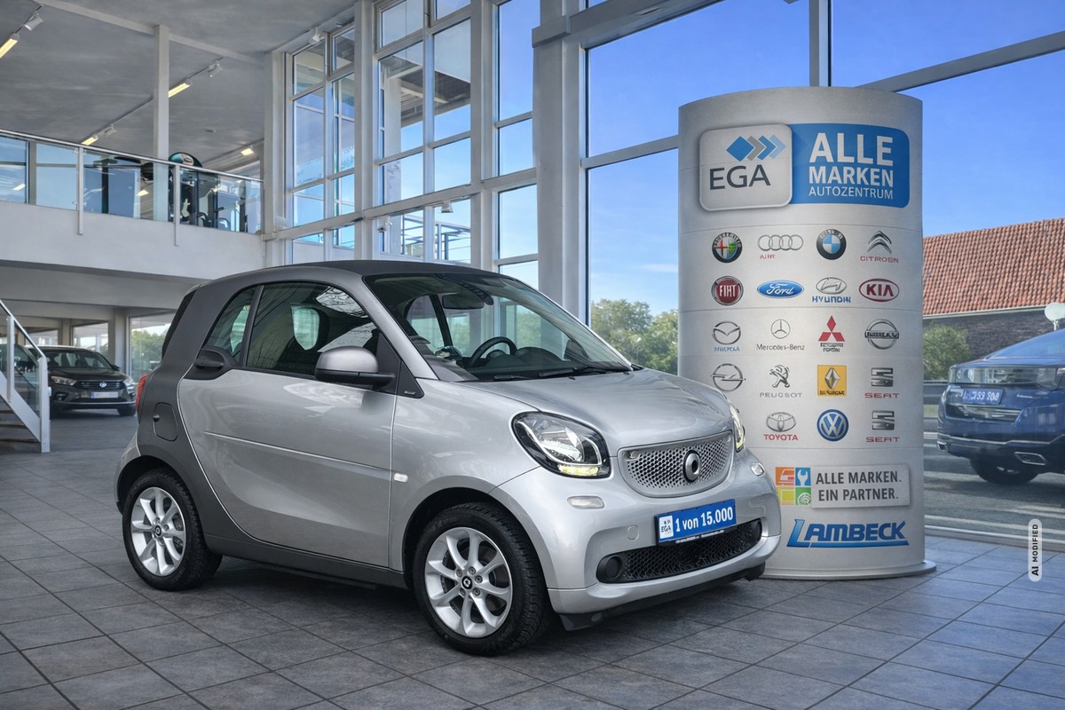 Smart ForTwo EQ*26TKM*COOL & AUDIO*SEHR GEPFLEGT*ALLWETTER*ALU