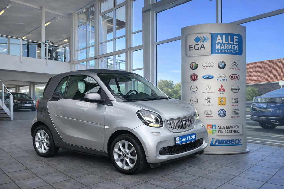 Smart ForTwo EQ*COOL & AUDIO*SEHR GEPFLEGT*ALLWETTER*ALU