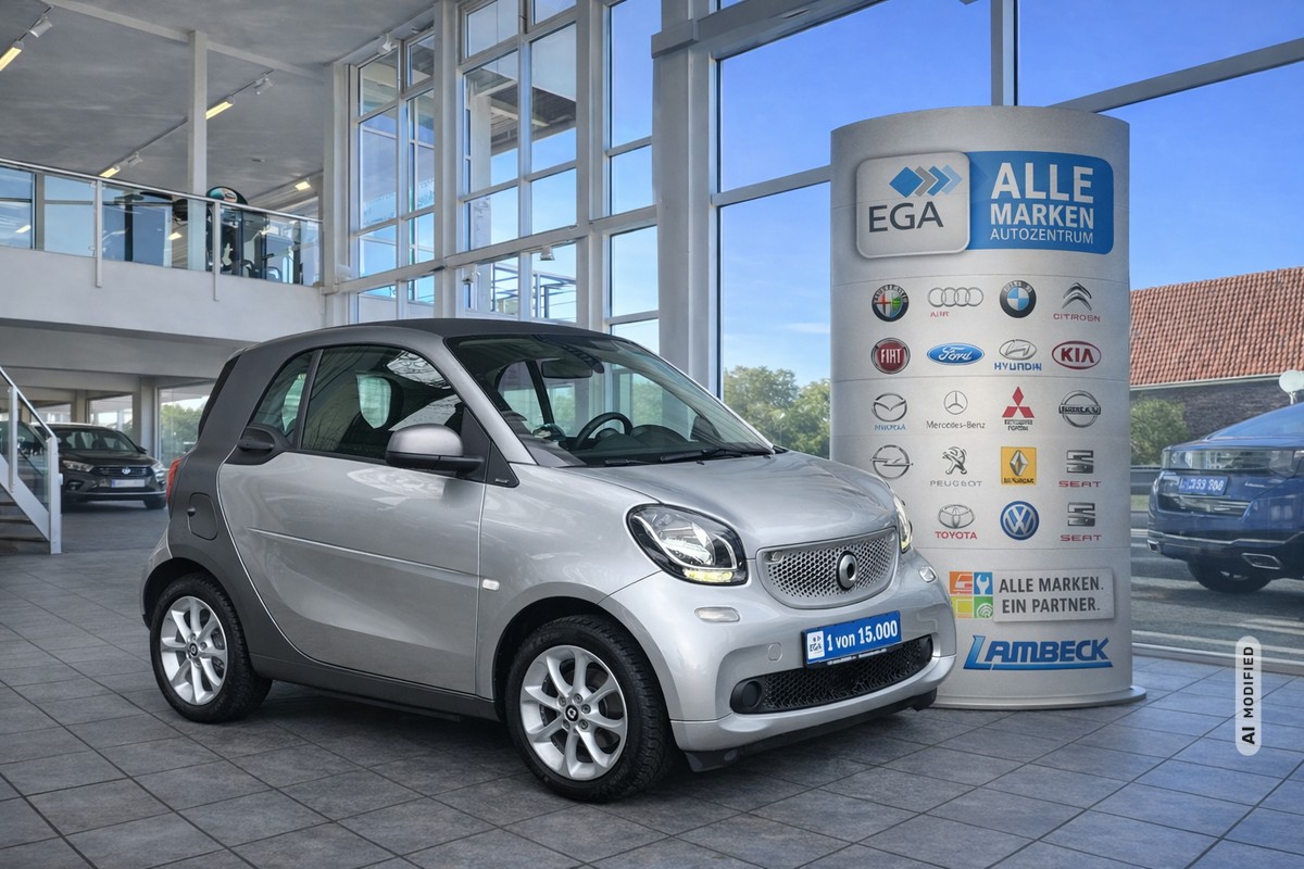 Smart ForTwo EQ*26TKM*COOL & AUDIO*SEHR GEPFLEGT*ALLWETTER*ALU