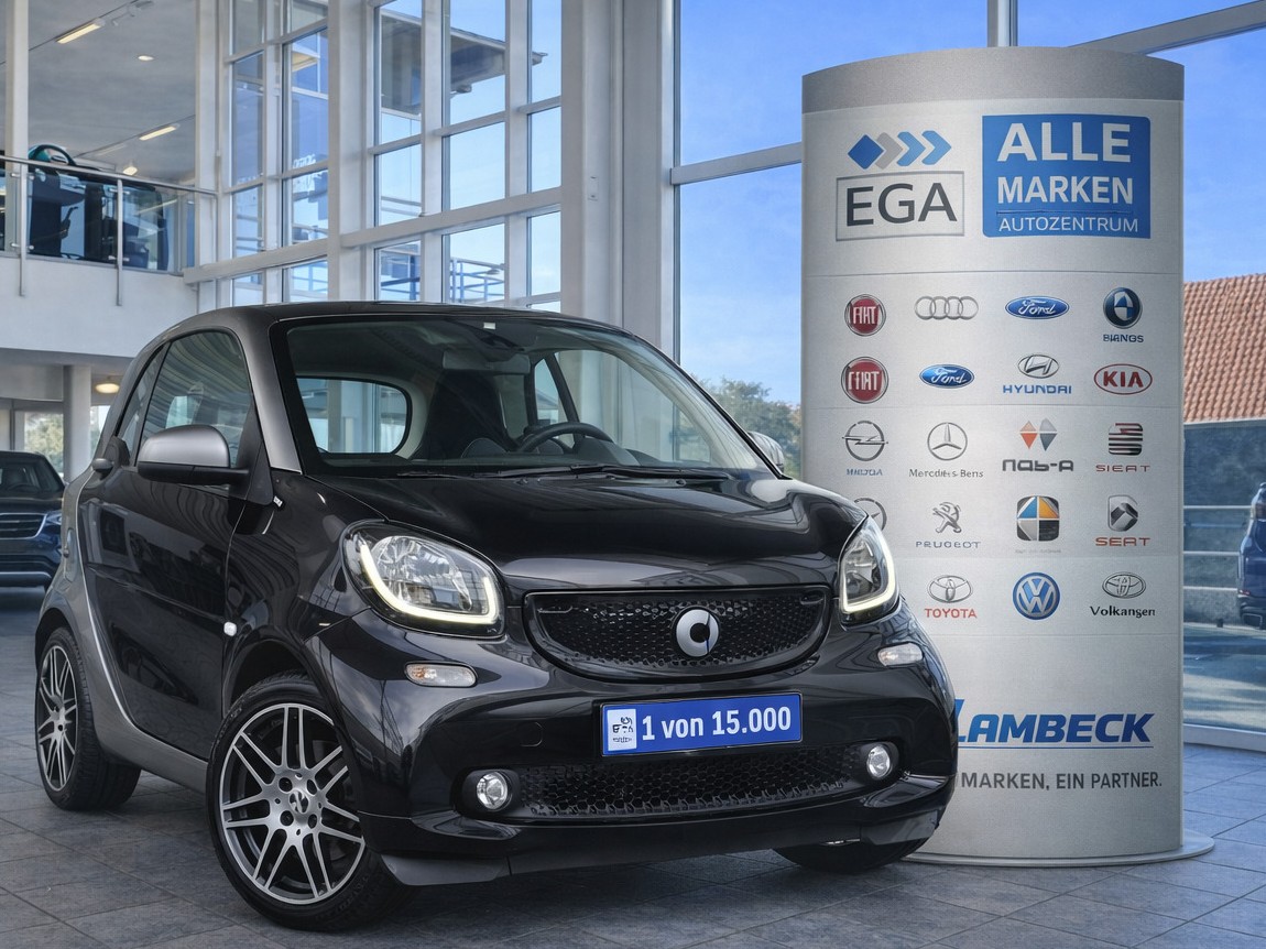 Smart ForTwo BRABUS DCT6G PDC SHZ KLIMA SOUND SYSTEM JBL ALU PANO 