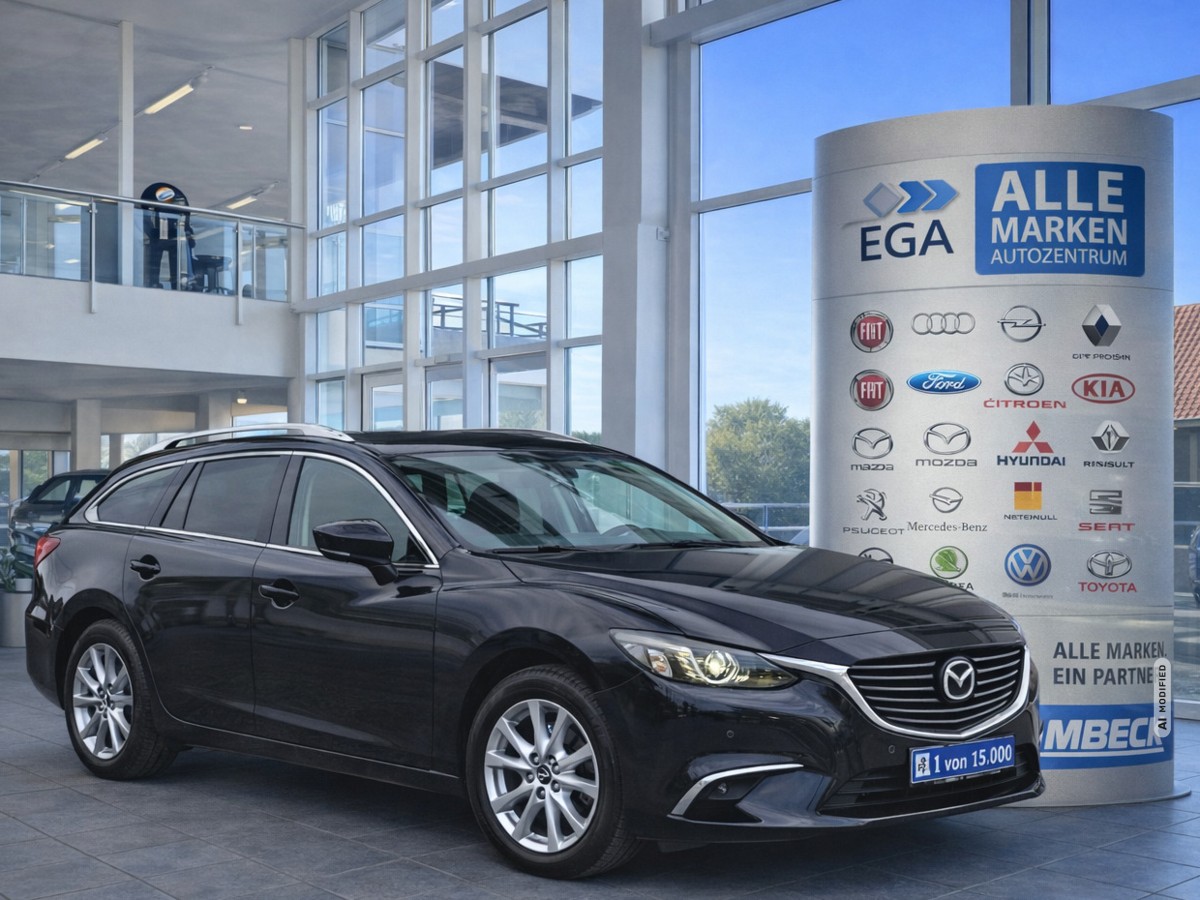 Mazda 6 2.2 SKYACTIVE-D EXCLUSIVE*LED`*NAVI*SHZ*PDVv+h*DAB*17