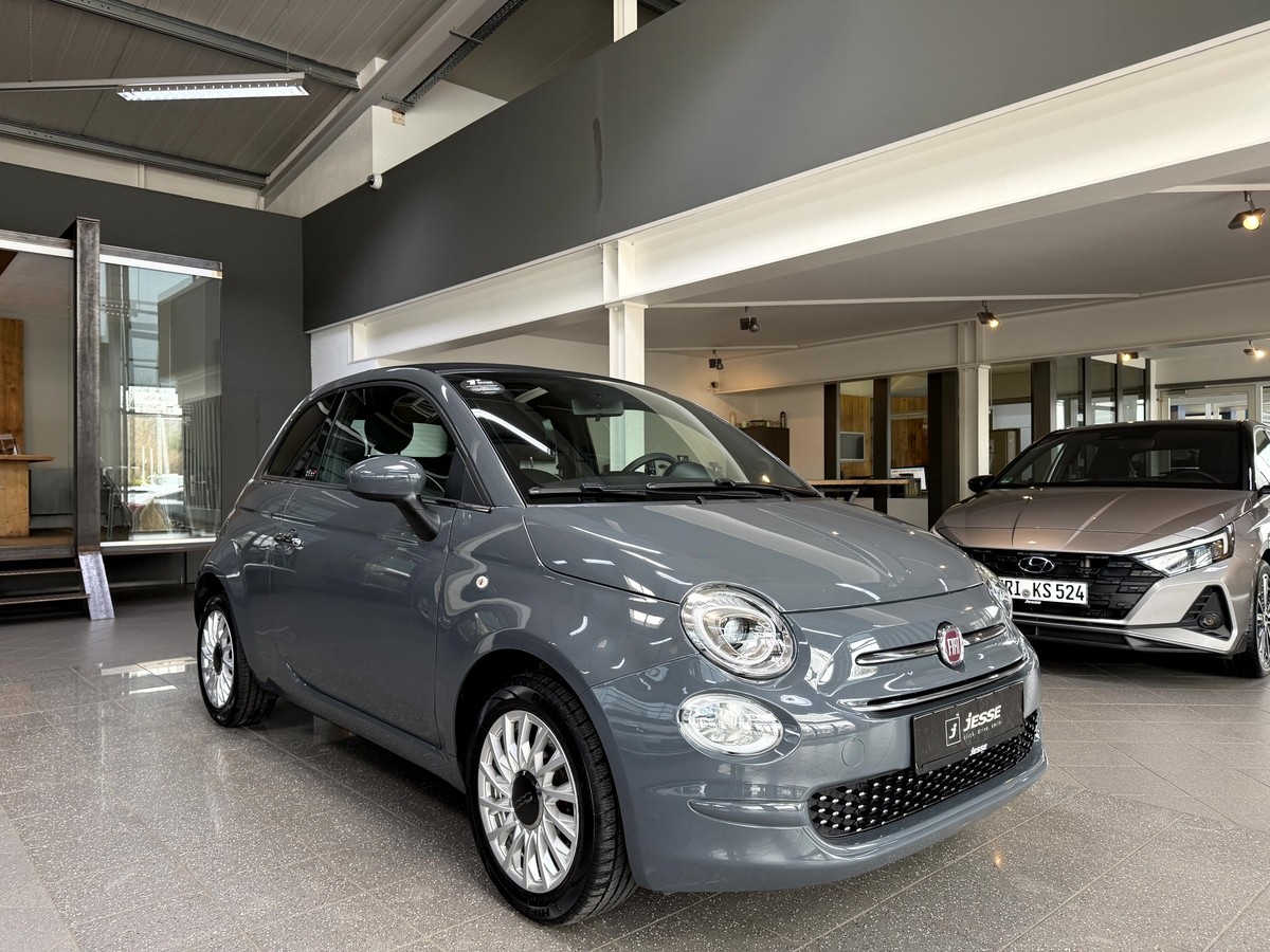 Fiat 500C 1.2 8V Lounge Tempomat CarPlay Klima 