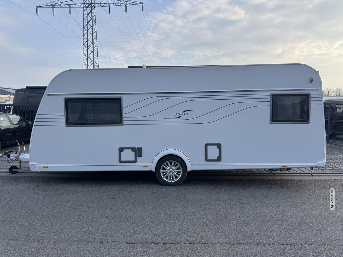 Tabbert Cazadora 550 E 2.3 2000kg+Dusche+City-Wasser+Bugfenster