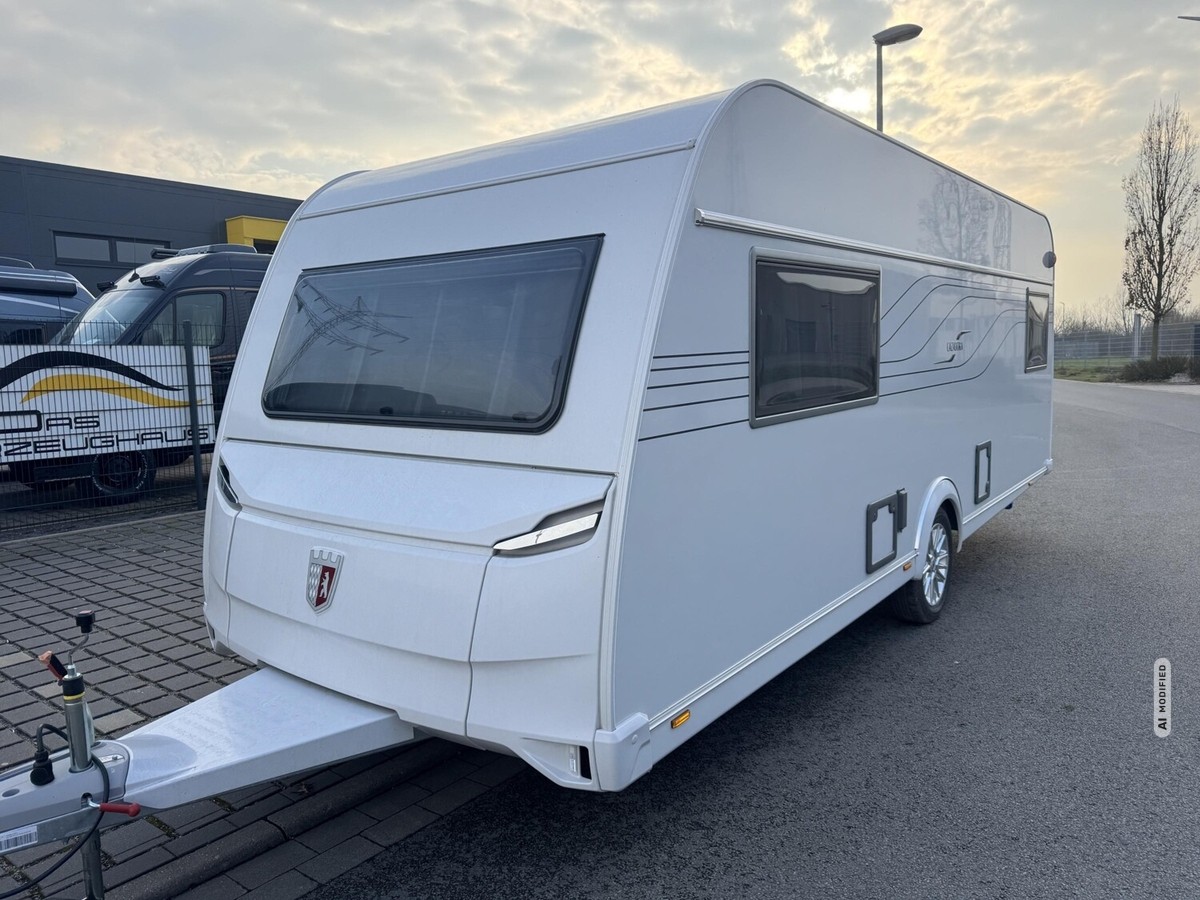 Tabbert Cazadora 550 E 2.3 2000kg+Dusche+City-Wasser+Bugfenster