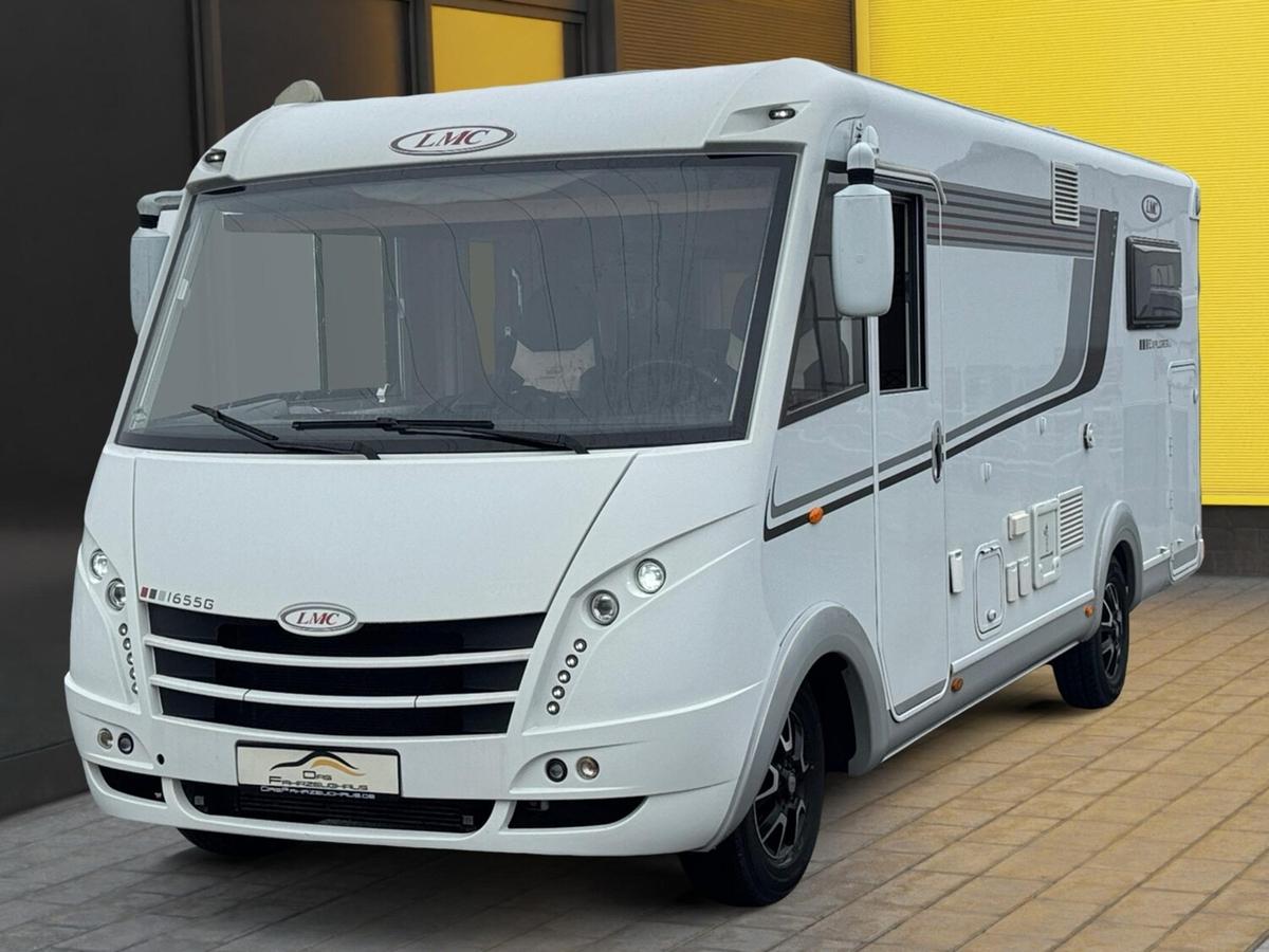 LMC Explorer Comfort I 655 G  Solar+Klima+AHK+Sat TV+Markise