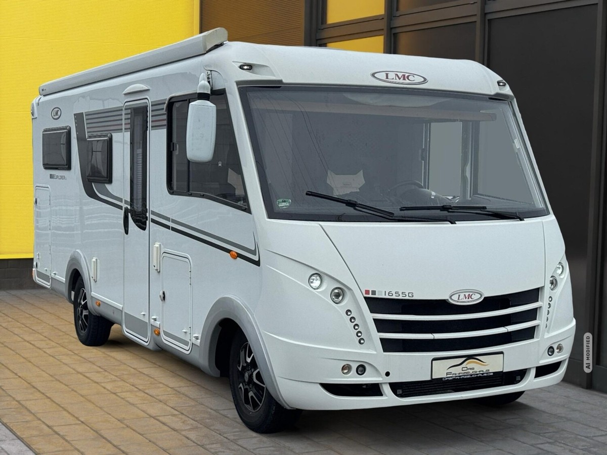 LMC Explorer Comfort I 655 G  Solar+Klima+AHK+Sat TV+Markise