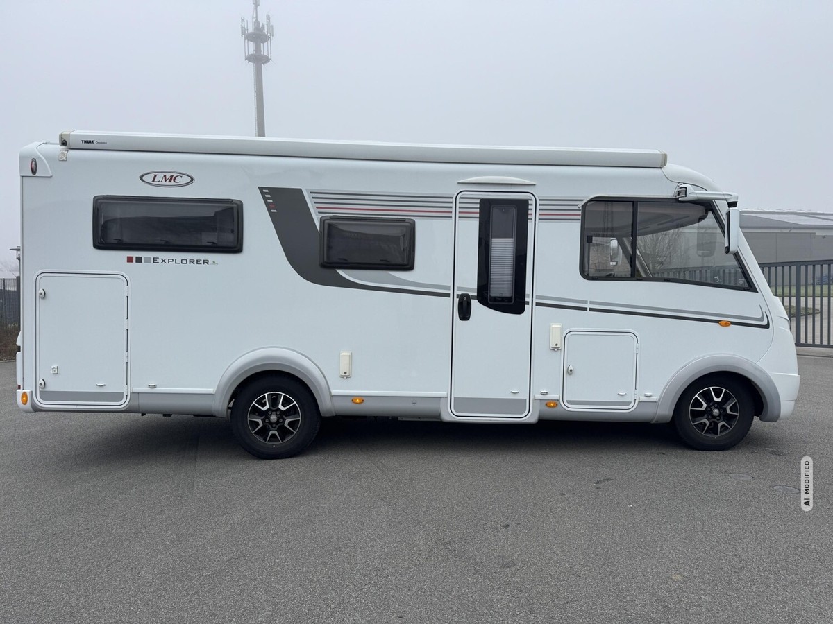 LMC Explorer Comfort I 655 G  Solar+Klima+AHK+Sat TV+Markise