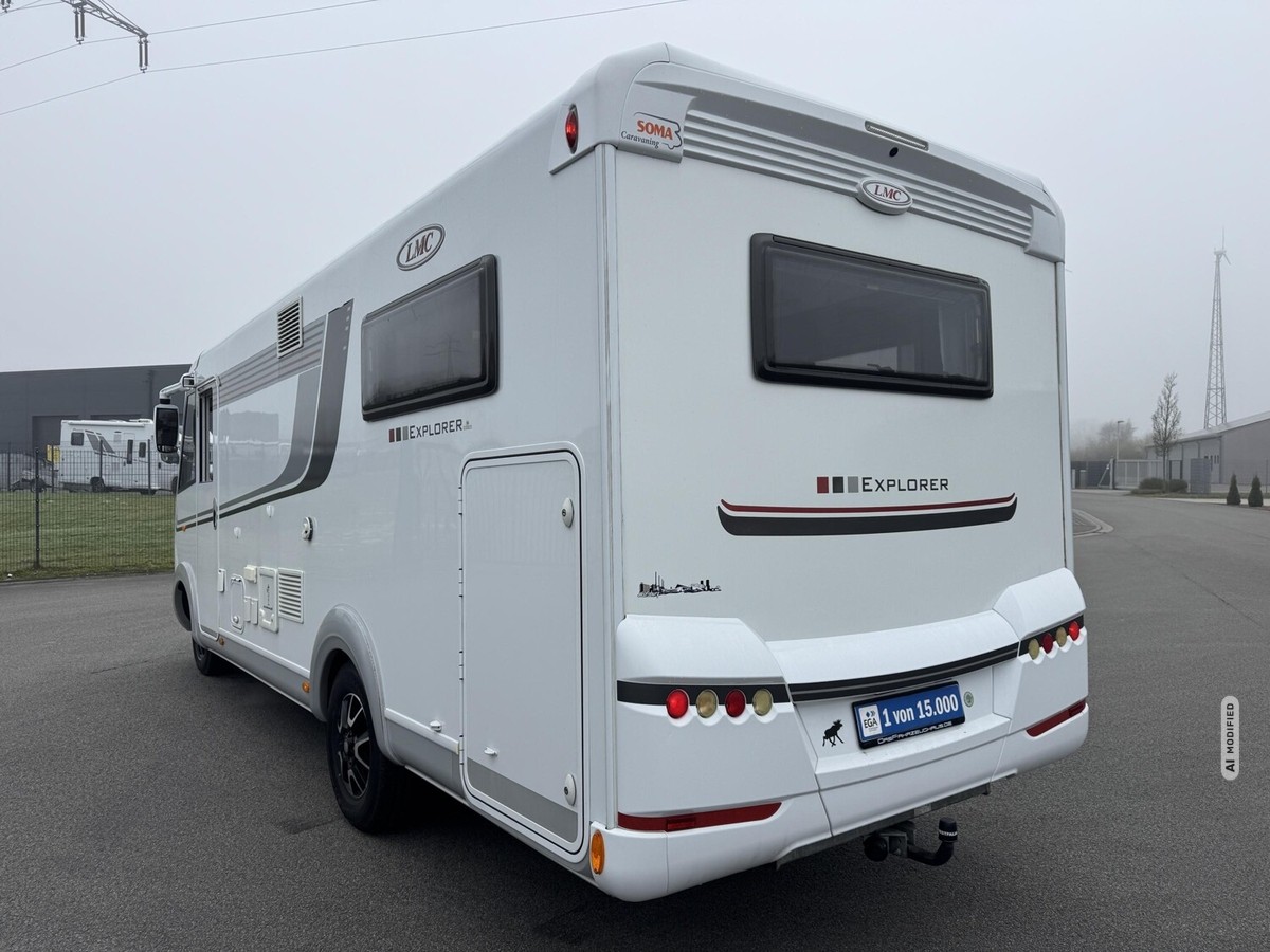 LMC Explorer Comfort I 655 G  Solar+Klima+AHK+Sat TV+Markise