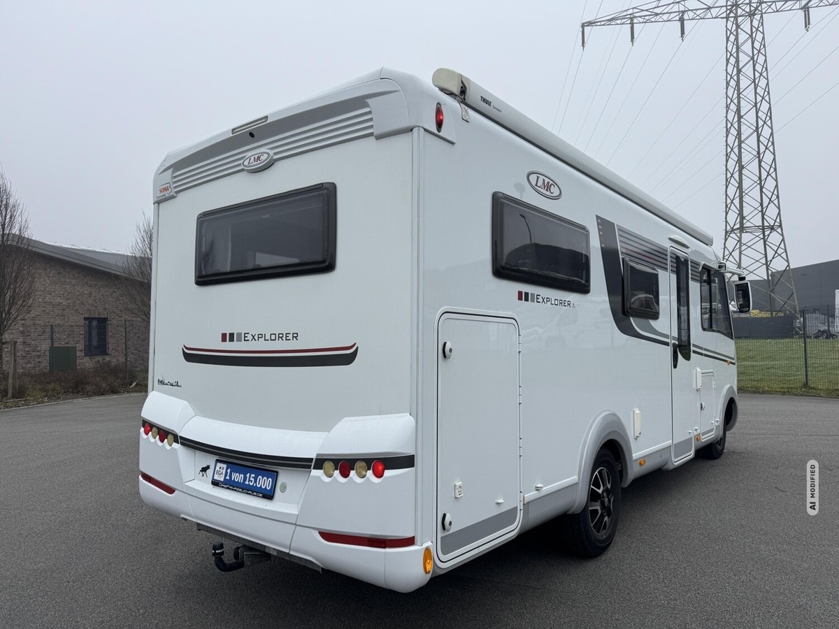 LMC Explorer Comfort I 655 G  Solar+Klima+AHK+Sat TV+Markise