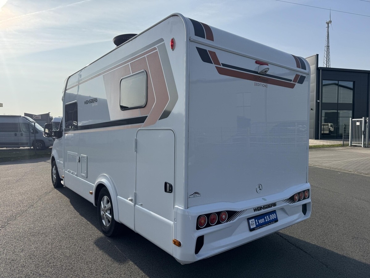 Weinsberg CaraCompact 640 MEG Pepper Distronic+Sat TV+Markise+MBUX