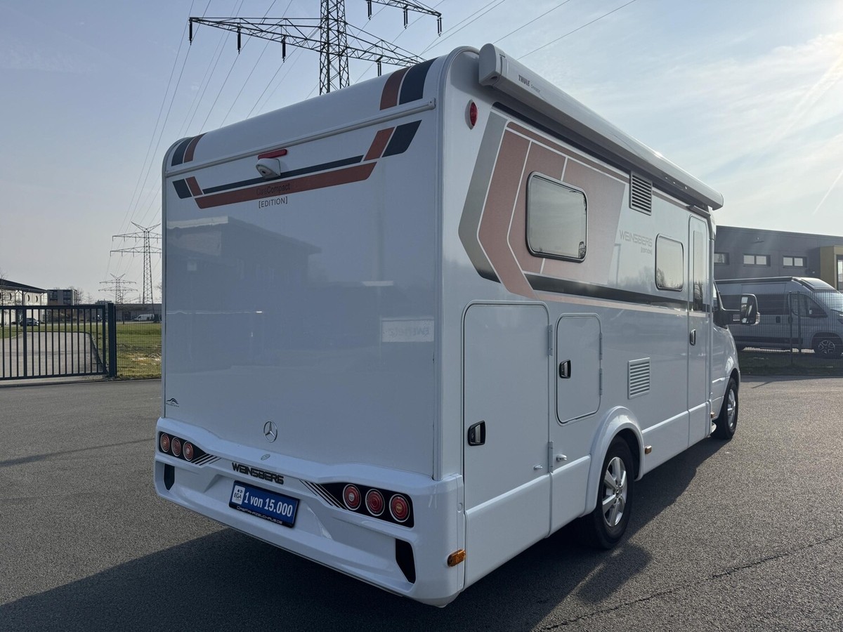 Weinsberg CaraCompact 640 MEG Pepper Distronic+Sat TV+Markise+MBUX