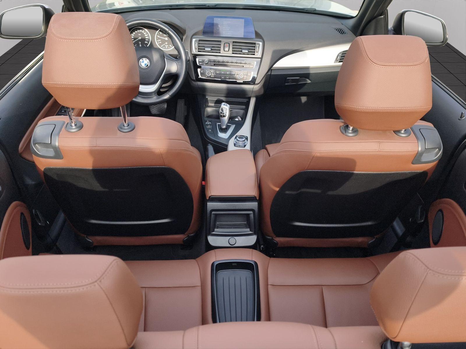 BMW 218 i Cabrio Aut./Leder/SHZ/Navi/PDC v.+h