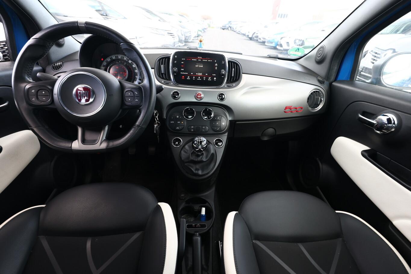 Fiat 500 0.9 TwinAir 85 S Nav PDC Tempomat Klimaaut.