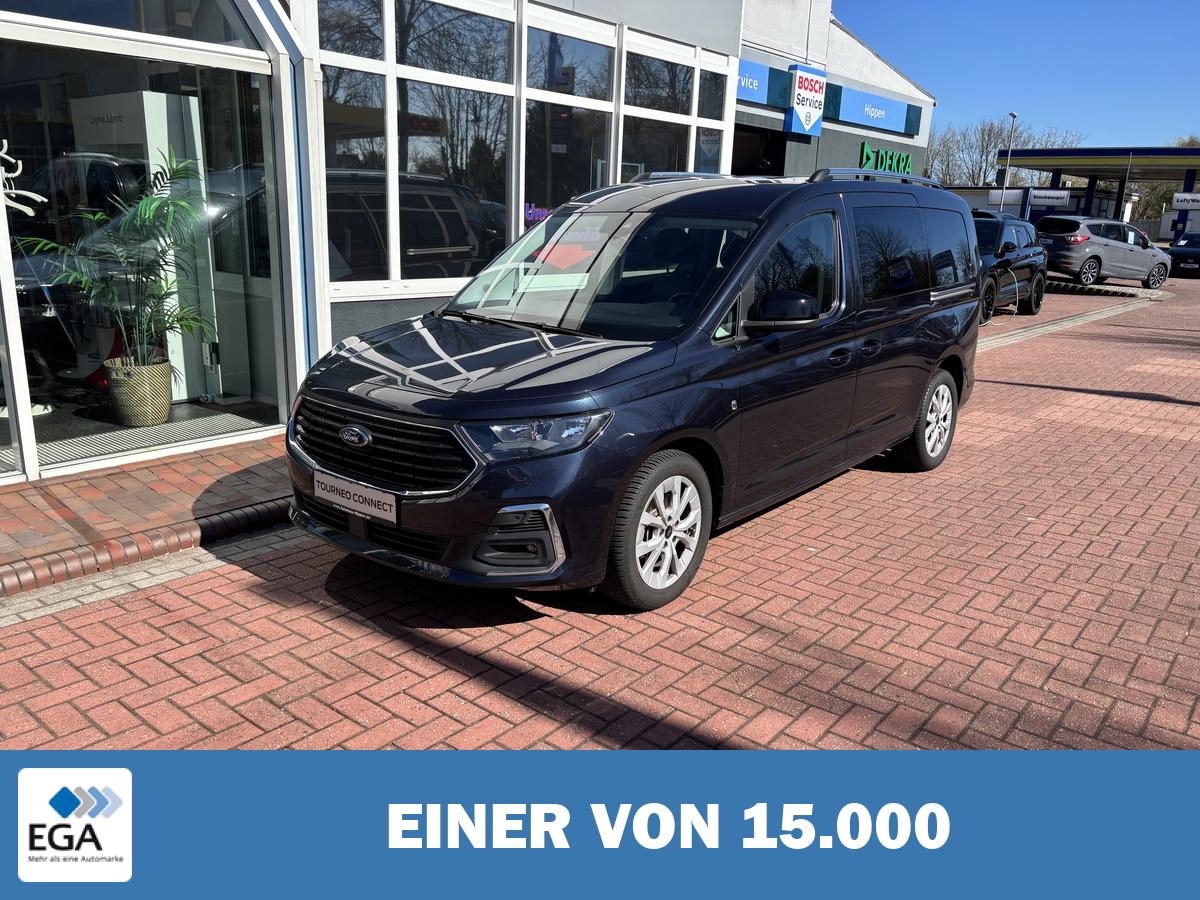 Ford Tourneo Connect Titanium L2, 7 Sitze, AHK, Navi,Temp. GJR