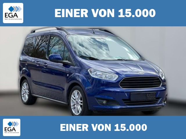 Ford Tourneo Courier Titanium AHK+NAVI+PDC+DAB+beh.FRONTSCHEIBE 1.0 ...