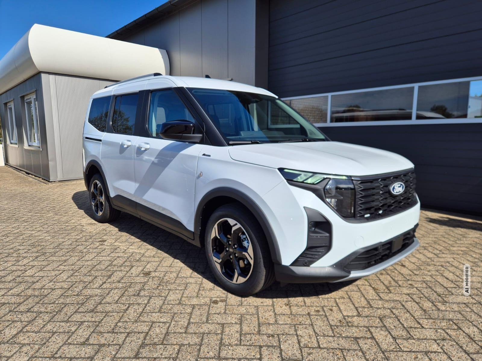 Ford Tourneo Courier 1.0 EcoBoost 125PS Active Teil-Leder Sitzheizung Lenkradheizung 