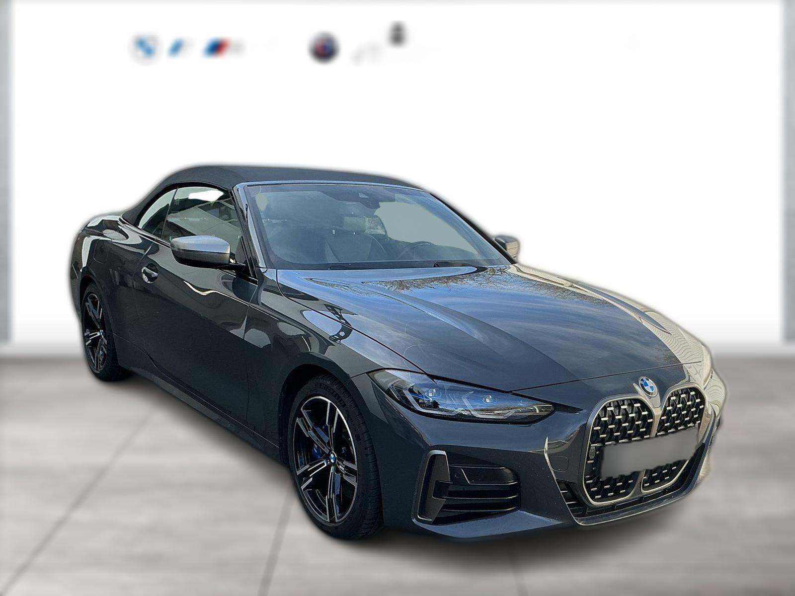 BMW M440i CABRIO LC PROF LASER LEDER AHK GRA HIFI DAB WLAN ALARM