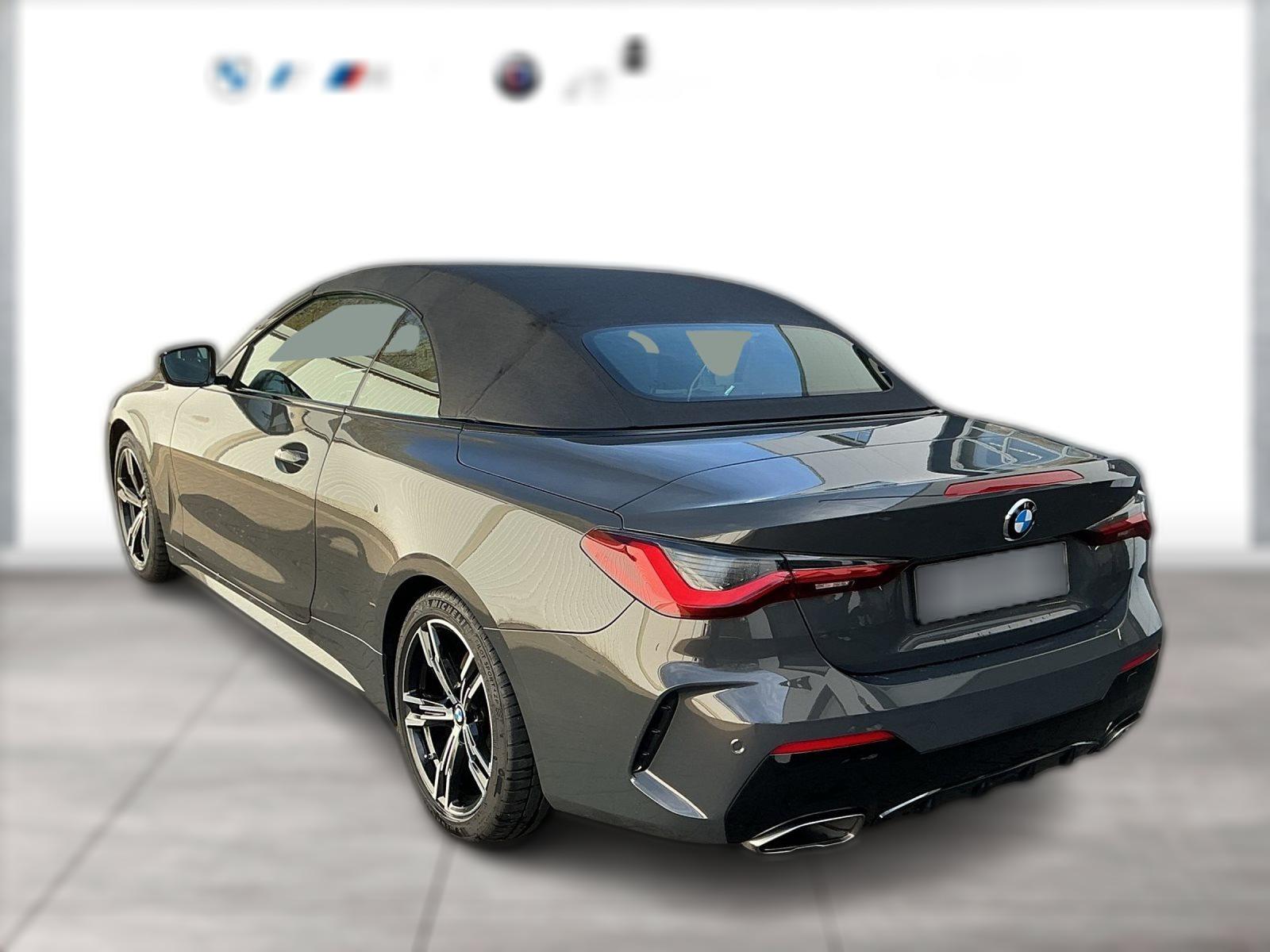 BMW M440i CABRIO LC PROF LASER LEDER AHK GRA HIFI DAB WLAN ALARM