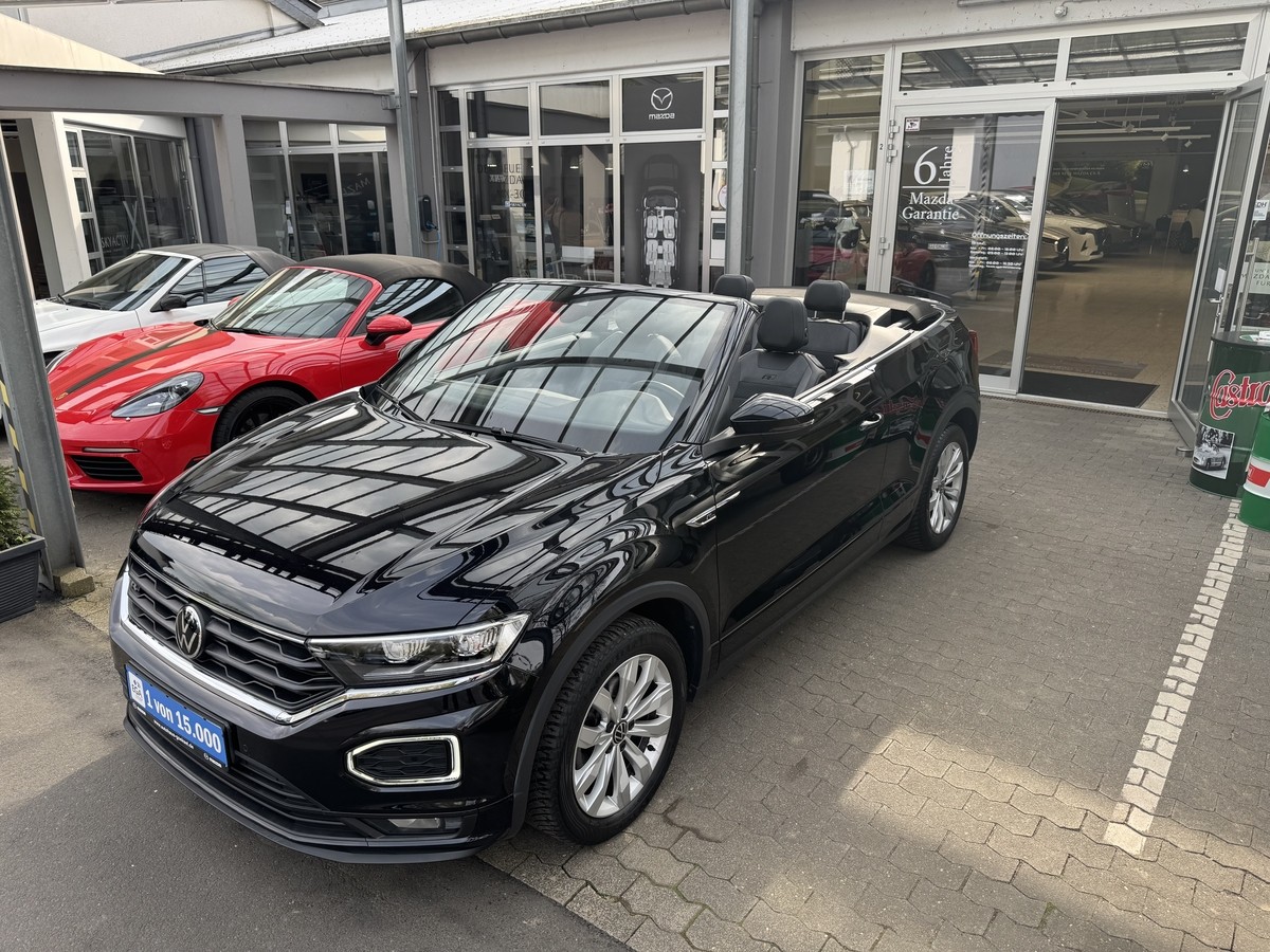 Volkswagen T-Roc Cabriolet R-Line 150Ps - Teilleder, LED, PDC, ACC,Navi