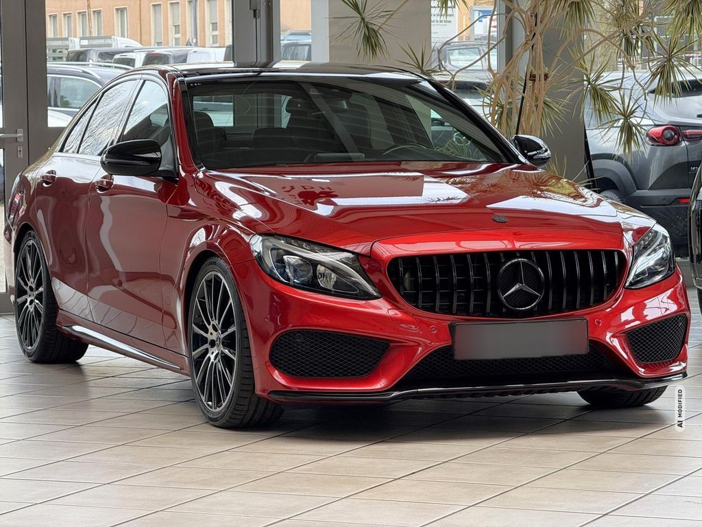 Mercedes-Benz C 250 C250 AMG Line*NAVI*Night*PANO*LEDER*BURM*LEDER*