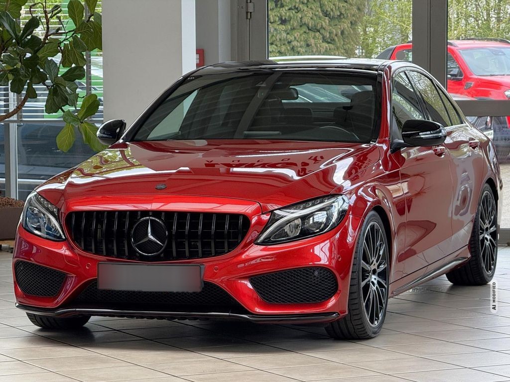 Mercedes-Benz C 250 C250 AMG Line*NAVI*Night*PANO*LEDER*BURM*LEDER*