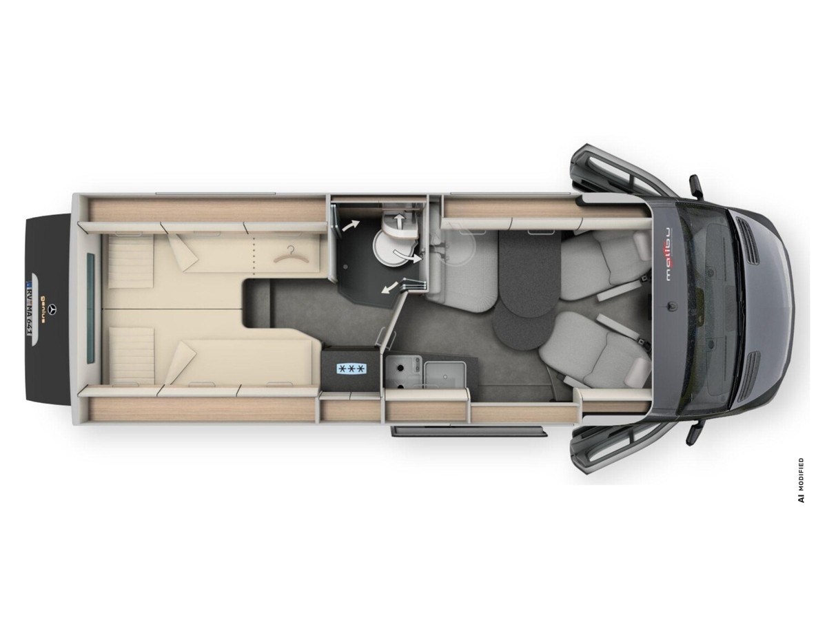 Malibu Genius performance 4x4 641 LE Black+Lithium+Wechselr