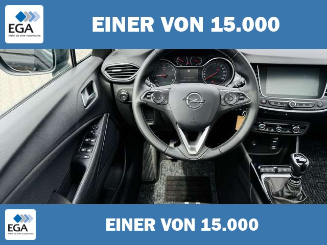 Opel Crossland X 1,2 T ELEG., Navi, Panod, LED, RFK, PTS, Tot, Spur