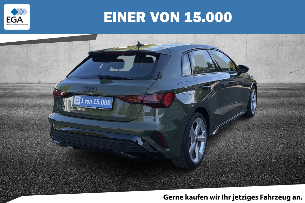 Audi A3 1.5 TFSI S-Tronic  Sportback S line /Glasdach