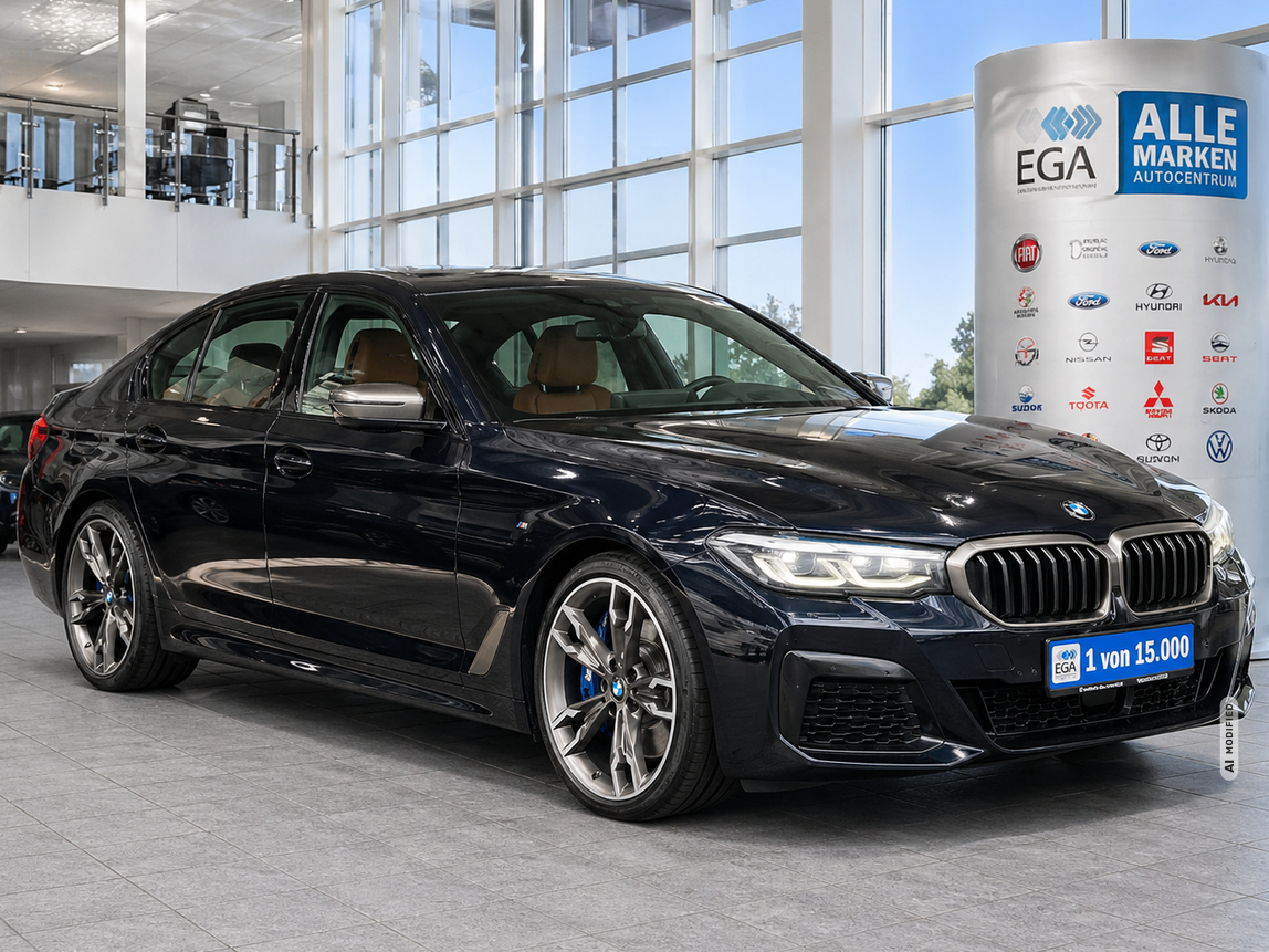BMW M550i xDRIVE 1H*VOLL*LEDER*AHK*STANDHZ*GSD*HUD*V+H*HAR KARD