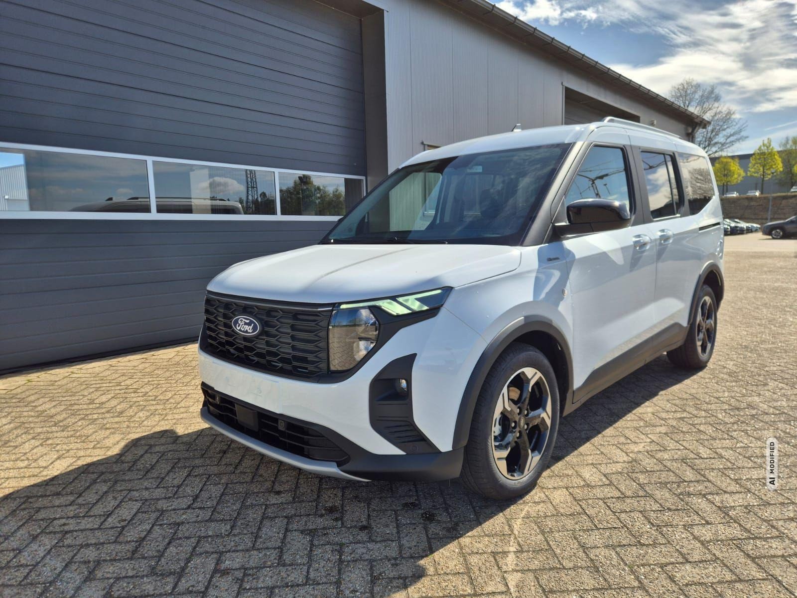 Ford Tourneo Courier 1.0 EcoBoost 125PS Active Teil-Leder Sitzheizung Lenkradheizung 