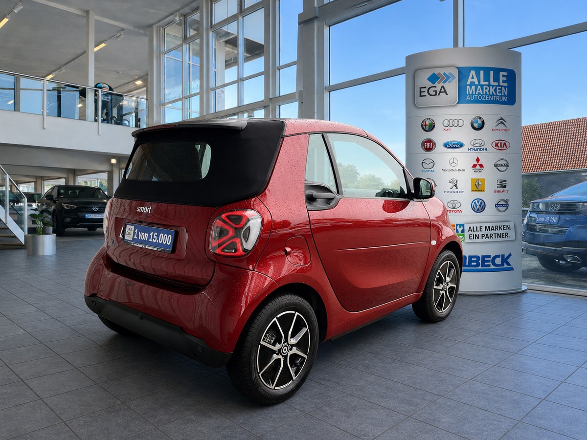 Smart ForTwo EQ cabrio*EXCLUSIVE*22kW*CAM*MEDIA*ALLW*LED*SHZ*