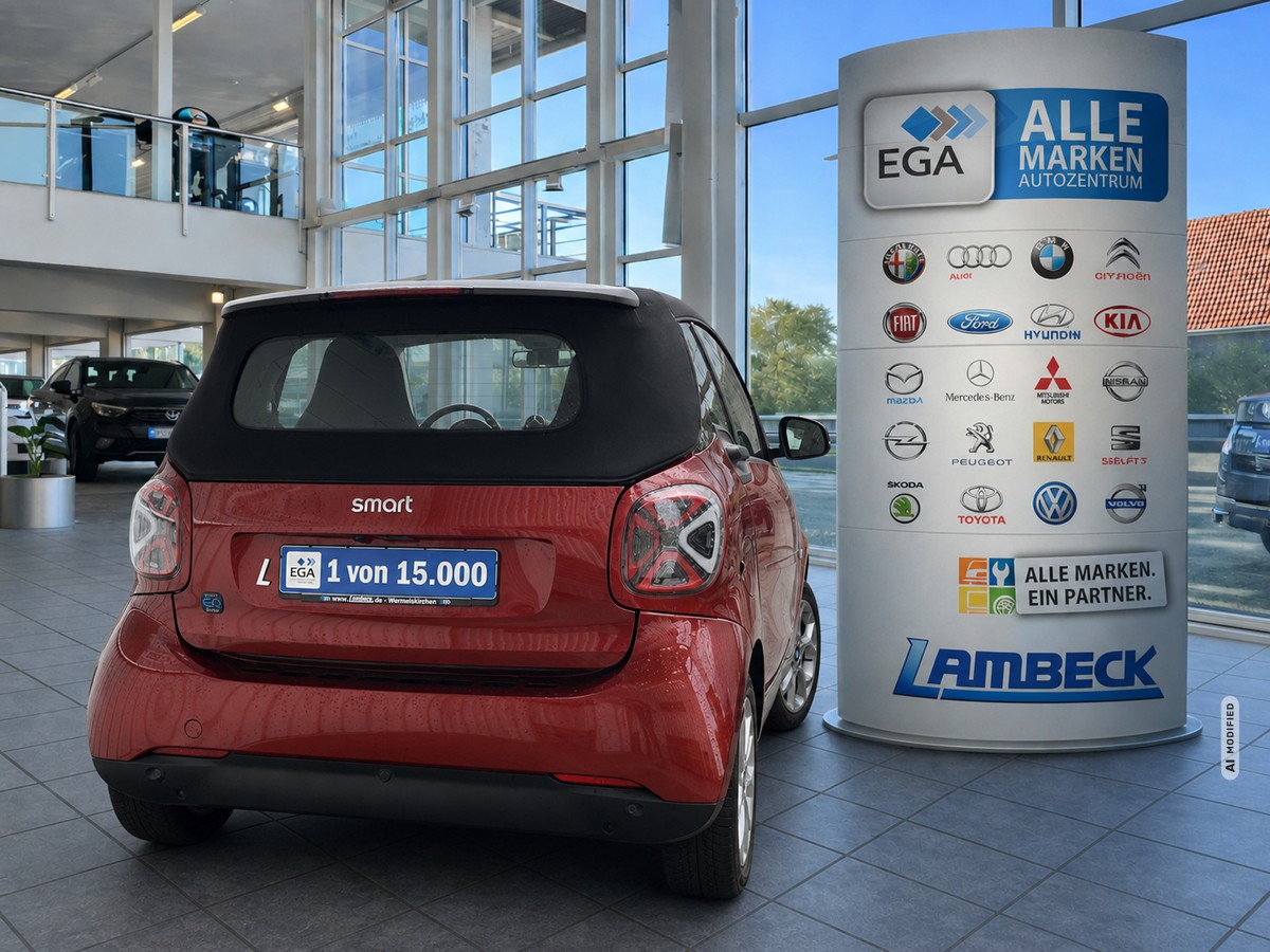 Smart ForTwo EQ cabrio*EXCLUSIVE*22kW*CAM*MEDIA*ALLW*LED*SHZ*