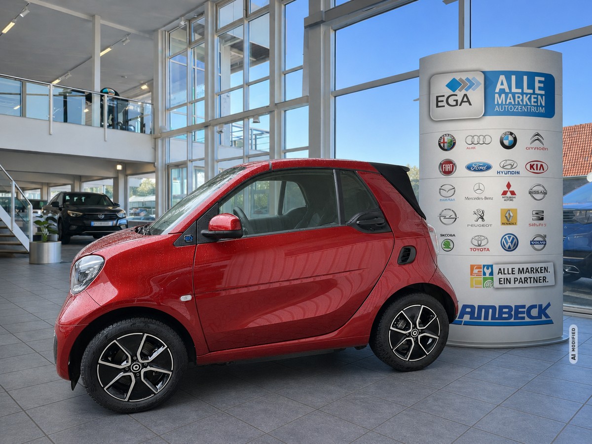 Smart ForTwo EQ cabrio*EXCLUSIVE*22kW*CAM*MEDIA*ALLW*LED*SHZ*