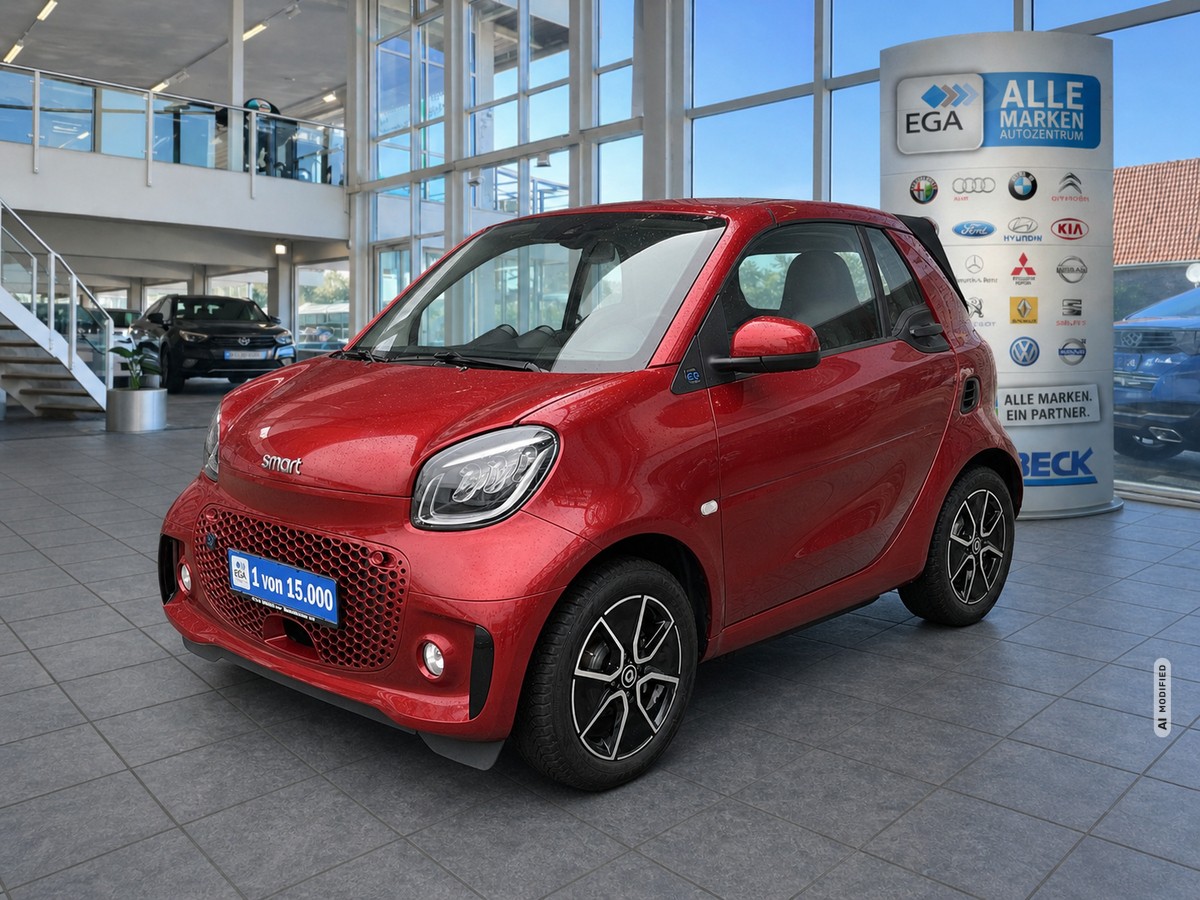 Smart ForTwo EQ cabrio*EXCLUSIVE*22kW*CAM*MEDIA*ALLW*LED*SHZ*