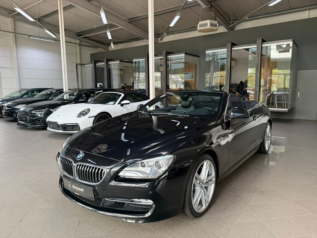 BMW 640 d xDrive Cabrio digi-tacho Navi Prof. Memory 20