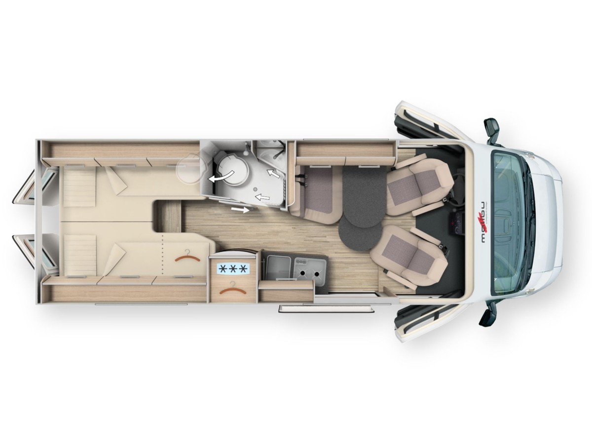 Malibu Van comfort GT skyview 640 LE LED+ACC+Automatik+Markise