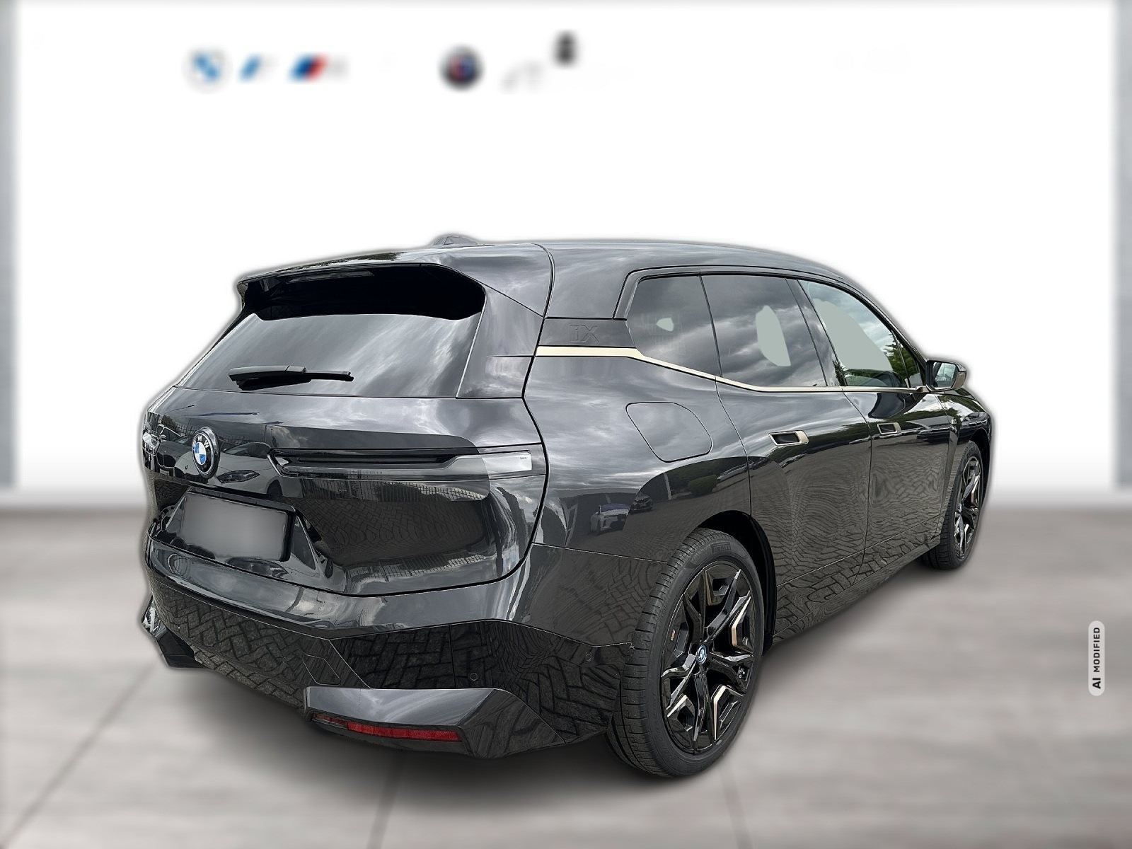 BMW iX LC PROF AHK SOFT-CLOSE LUFT LASER B&W
