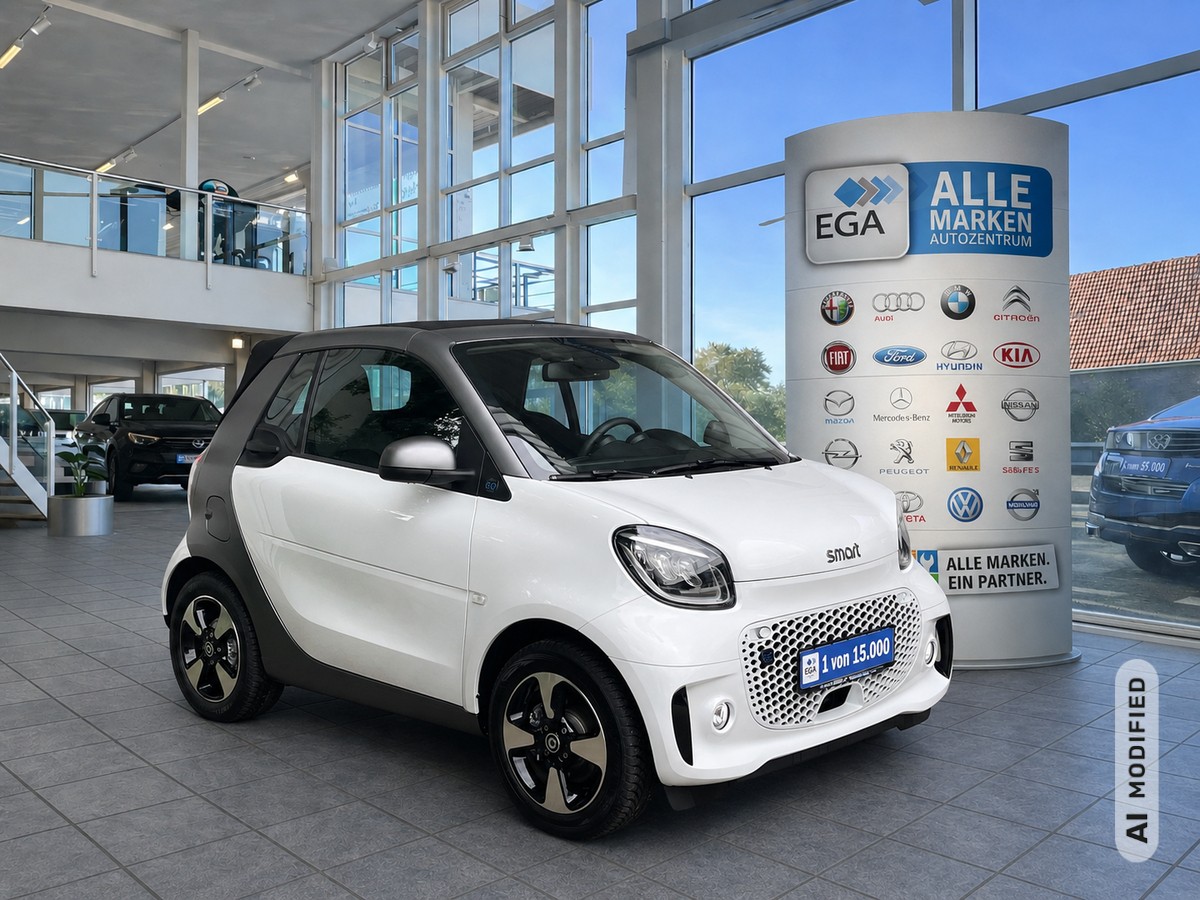 Smart ForTwo EQ cabrio*EXCLUSIVE*22kW*CAM*MEDIA*ALLW*LED*SHZ*